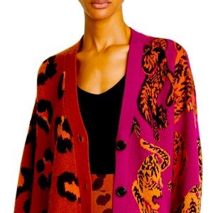 FARM Rio
Wild Leopards
Oversize
Colorblock
Cardigan